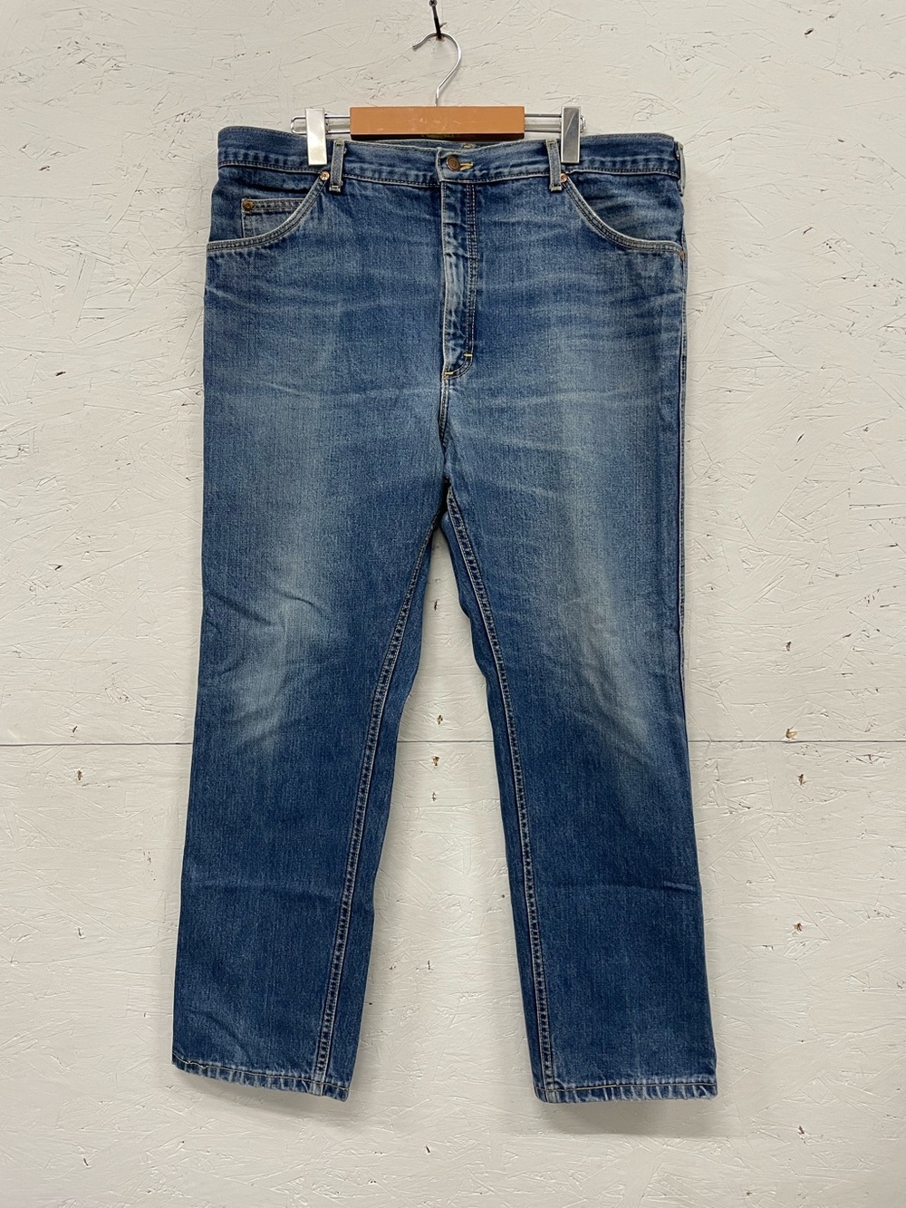 Vintage 90s Wrangler VF Premium Quality Denim, 100% Cotton Straight Leg, 40X30